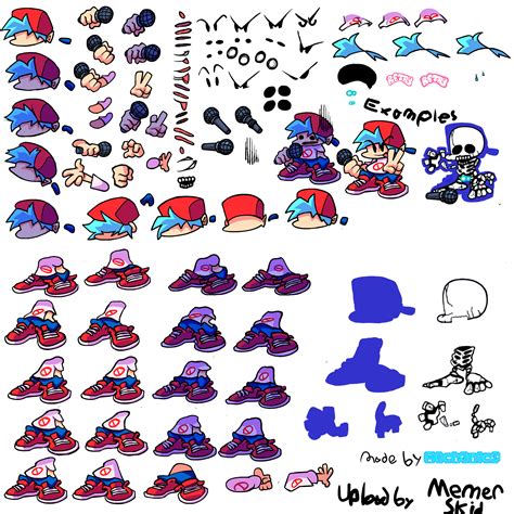 Posted by Deviant_Childhood29. . Fnf bf sprite parts